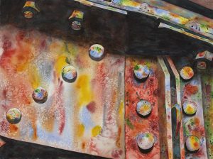 The Color of Rust II - Technicolor nuts, bolts, and I-beam